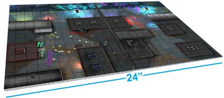 Купити The Giant Book of CyberPunk Battle Mats